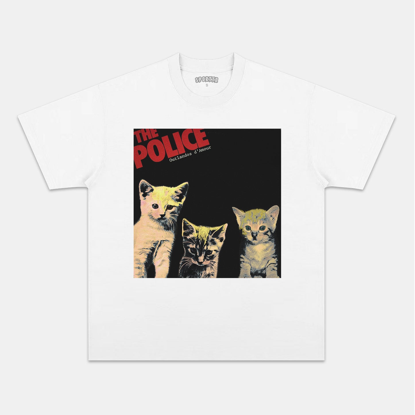 THE POLICE CAT TEE