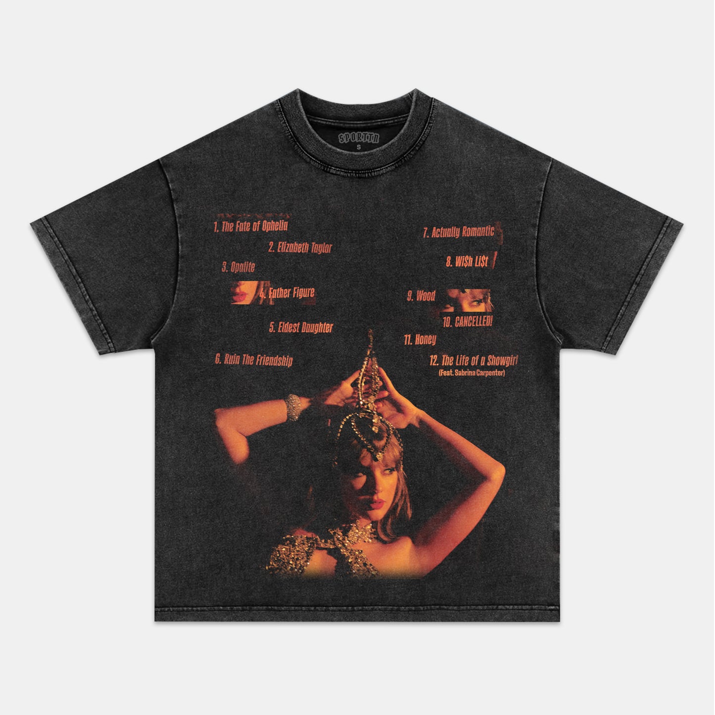 TAYLOR SWIFT & THE LIFE OF A SHOWGIRL V3 TEE