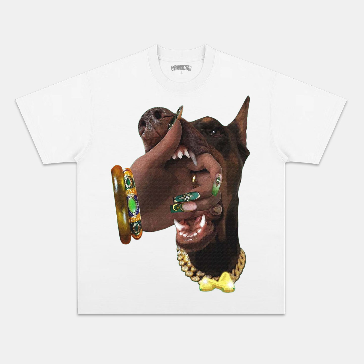 DOBERMAN & NAIL ART TEE
