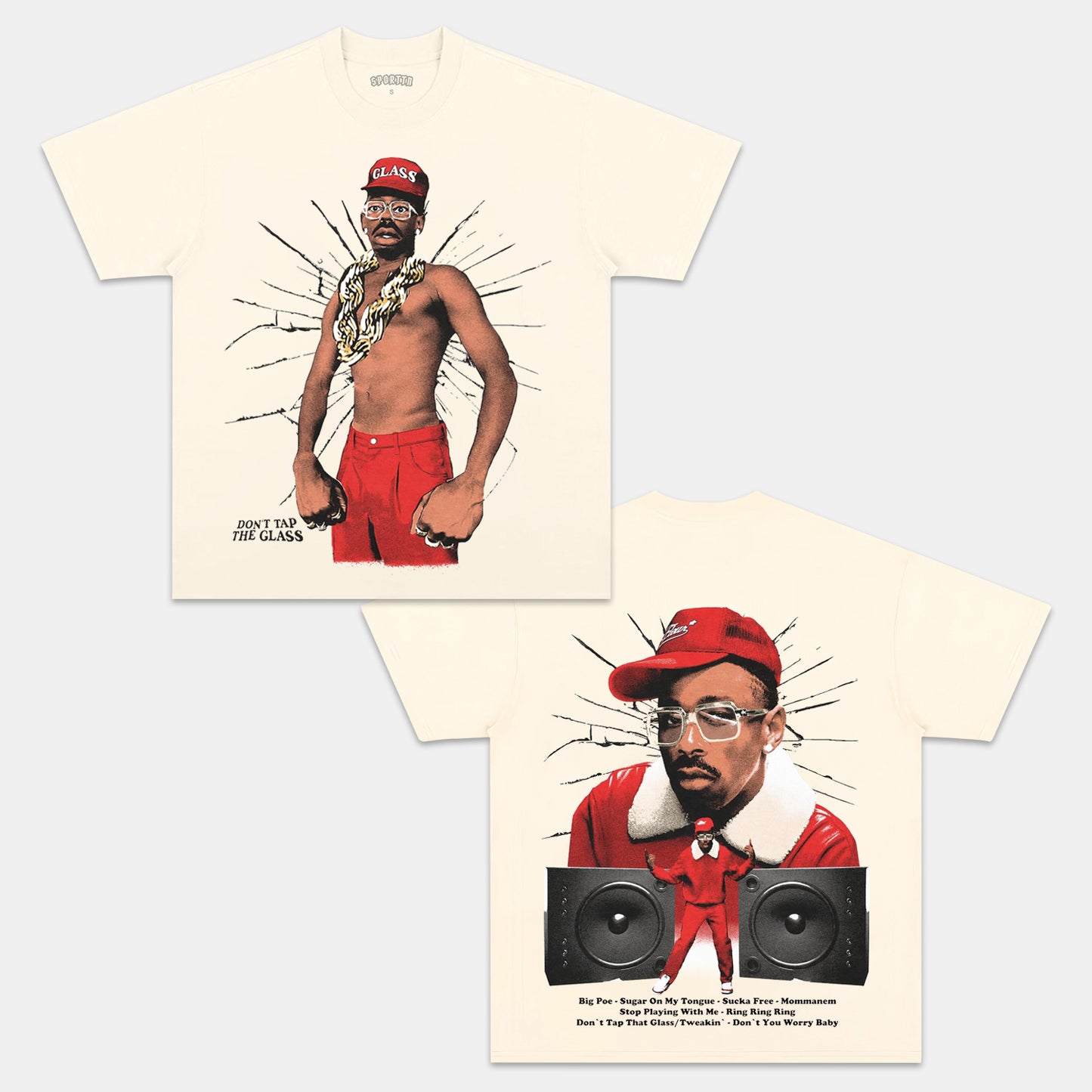 DON’T TAP THE GLASS & TYLER, THE CREATOR V5 TEE