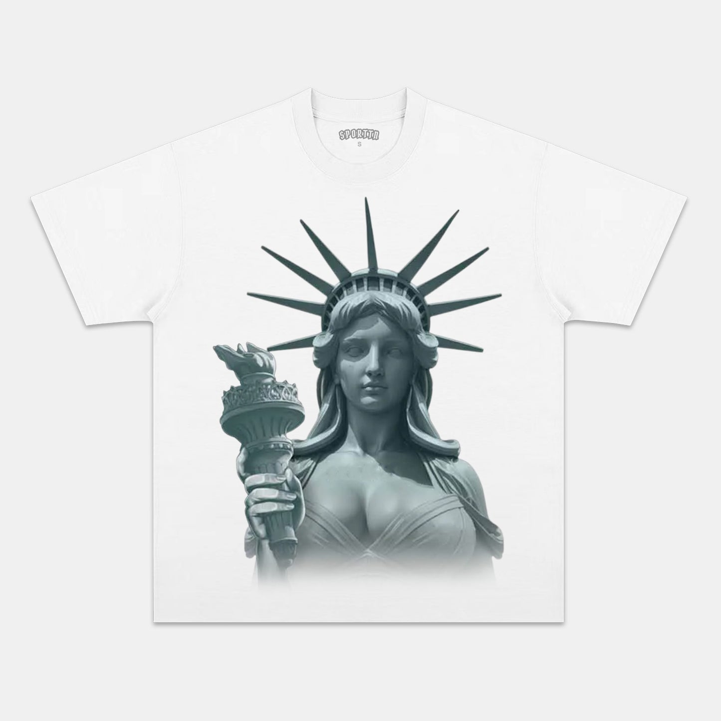 SEXY STATUE OF LIBERTY TEE