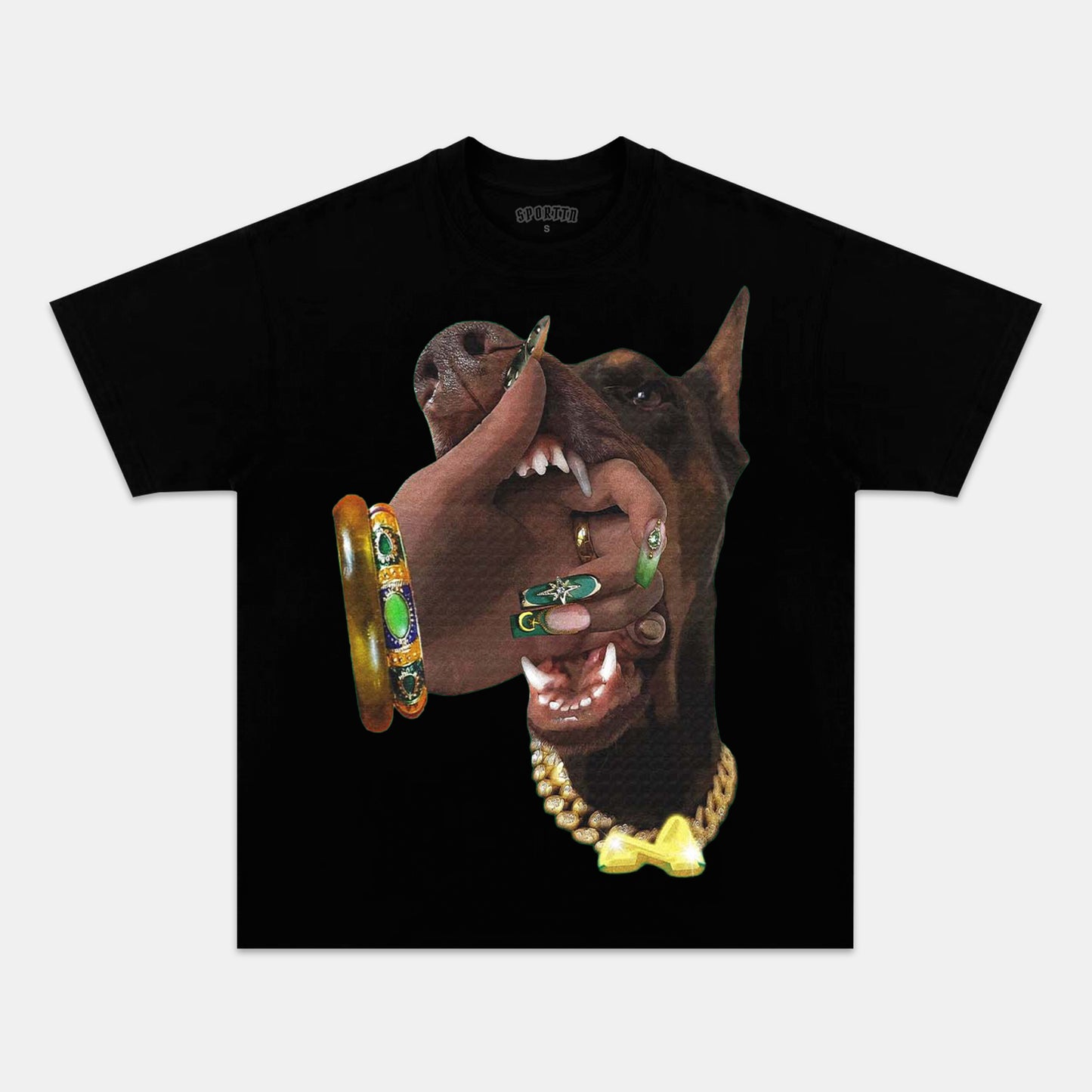 DOBERMAN & NAIL ART TEE