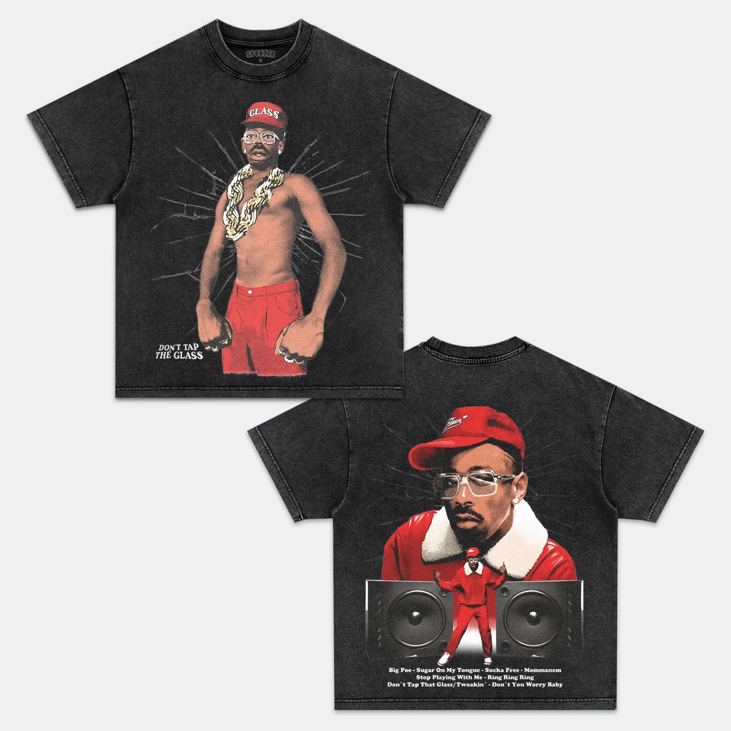 DON’T TAP THE GLASS & TYLER, THE CREATOR V5 TEE
