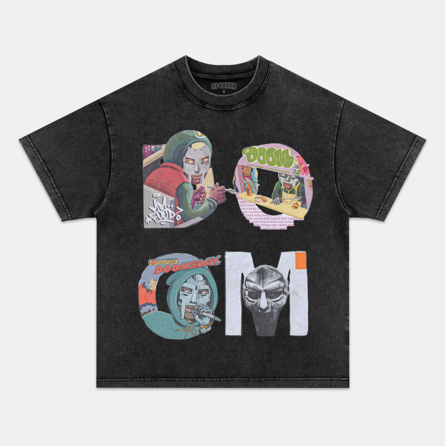 MF DOOM & HEAD COLLAGE TEE