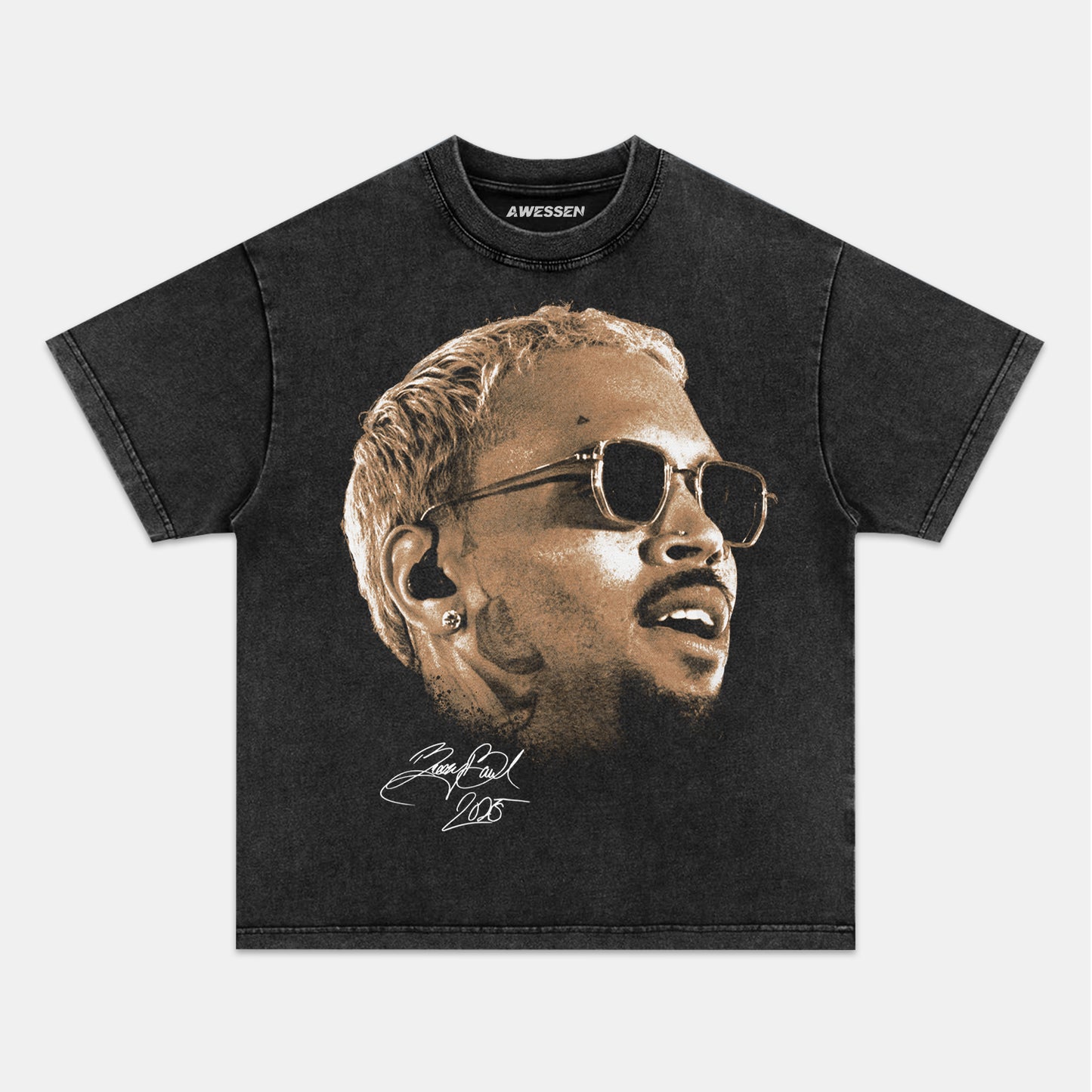 CHRIS BROWN 2025 V2 TEE..