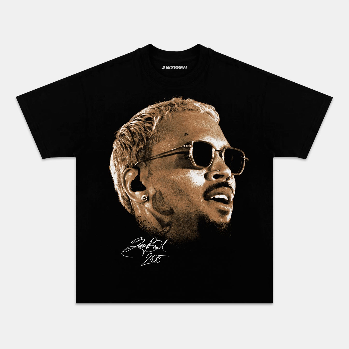 CHRIS BROWN 2025 V2 TEE..