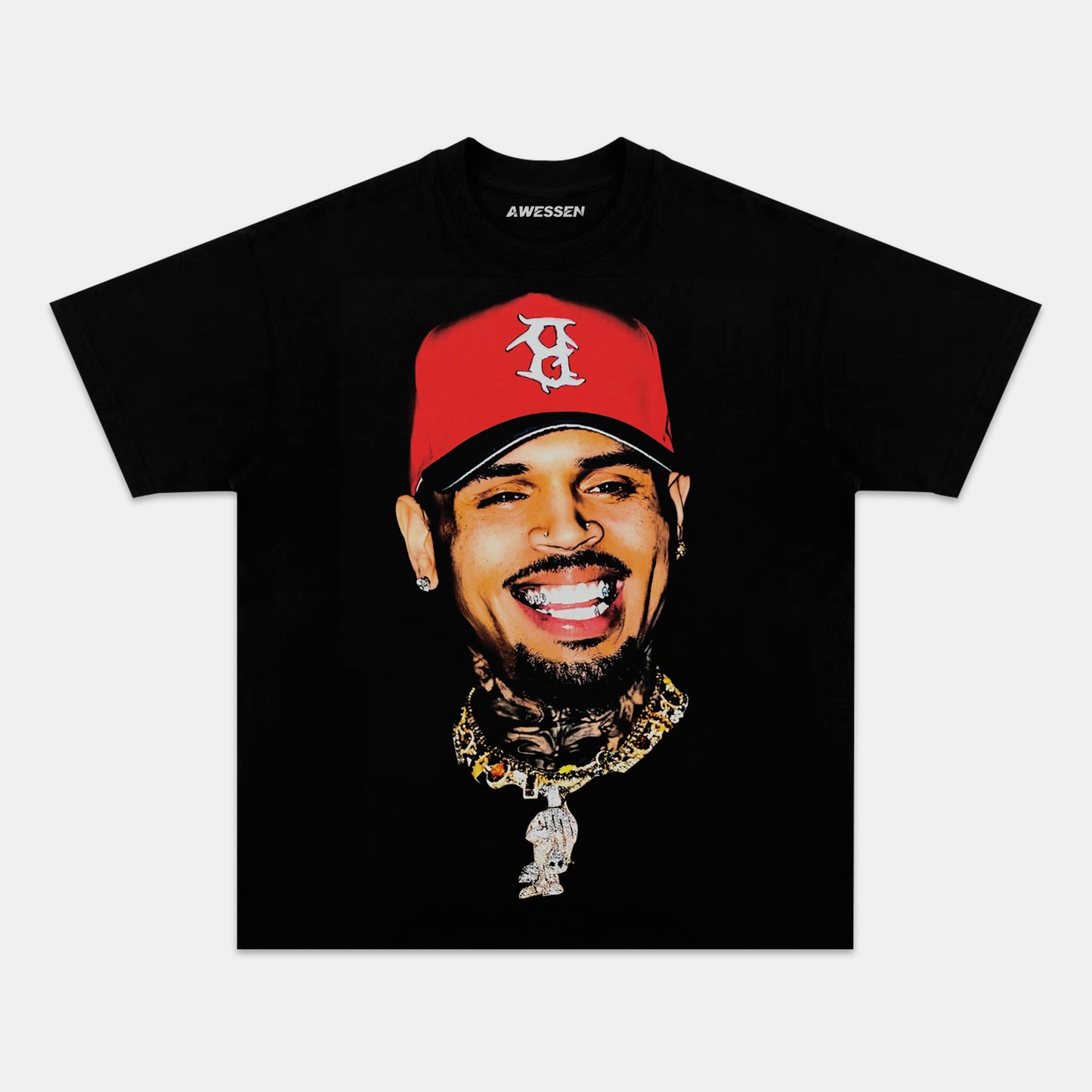 CHRIS BROWN 2025 V6 TEE.