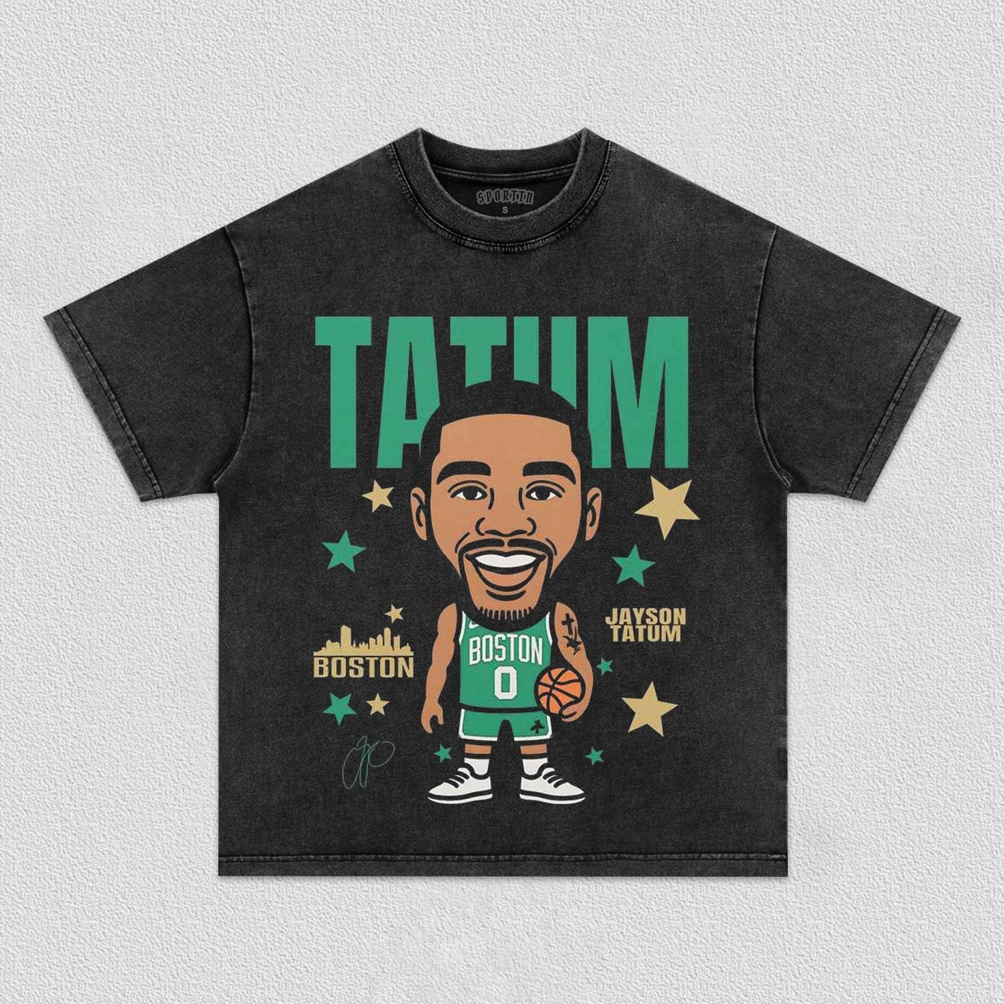 JAYSON TATUM CARTOON