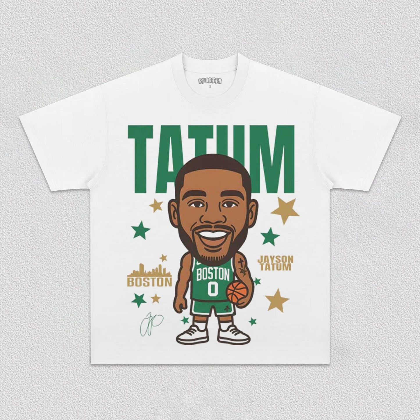 JAYSON TATUM CARTOON