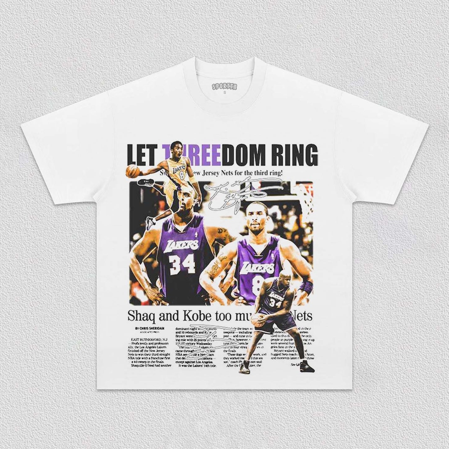 KOBE AND O’NEAL TEE