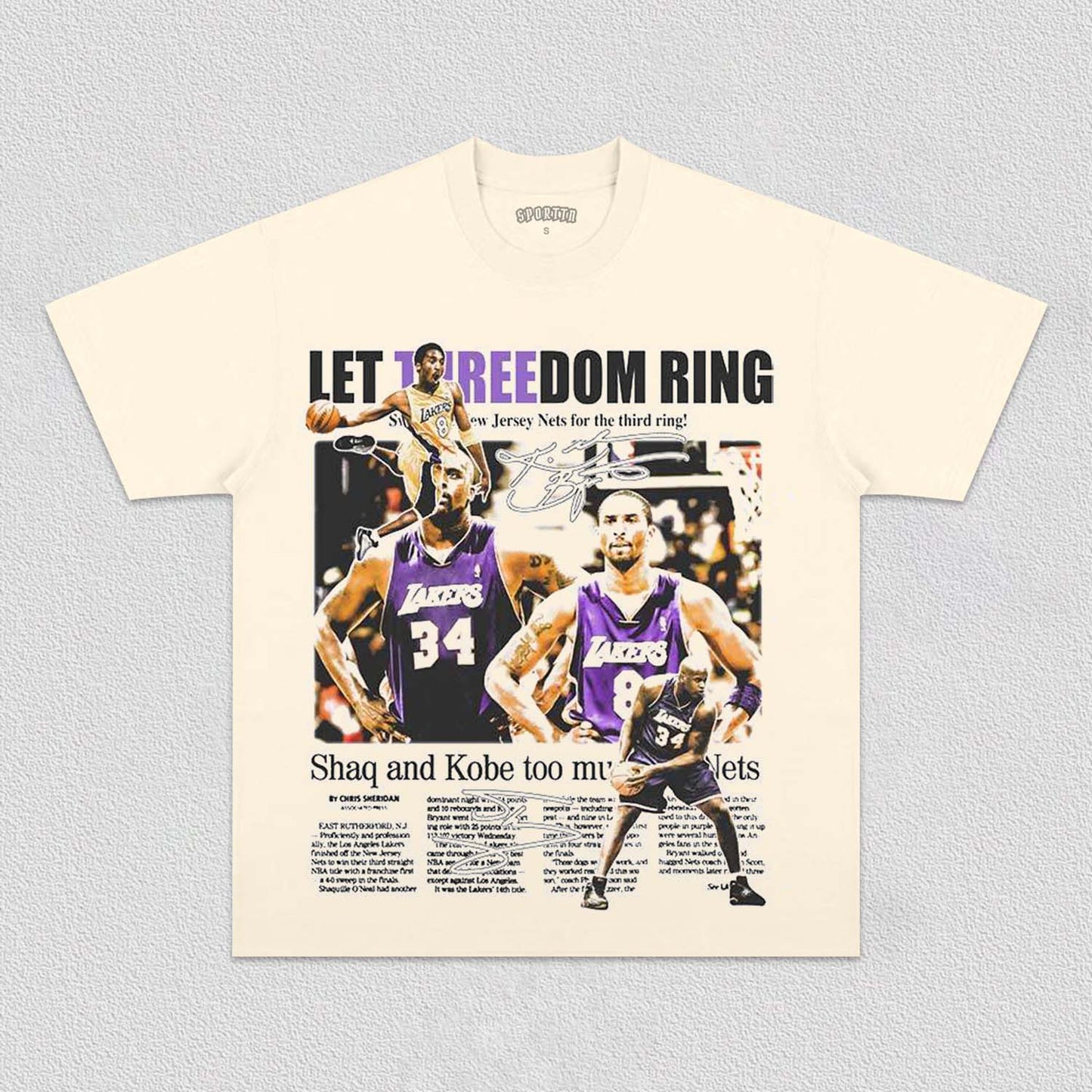 KOBE AND O’NEAL TEE