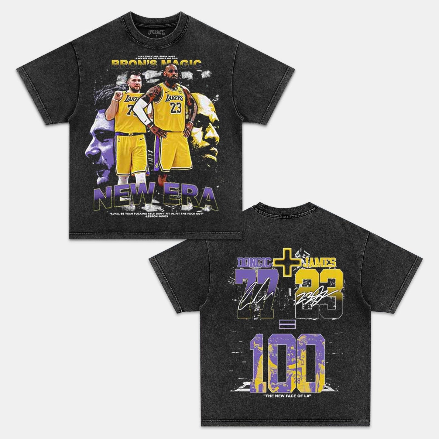 LUKA DONCIC & LEBRON JAMES TEE