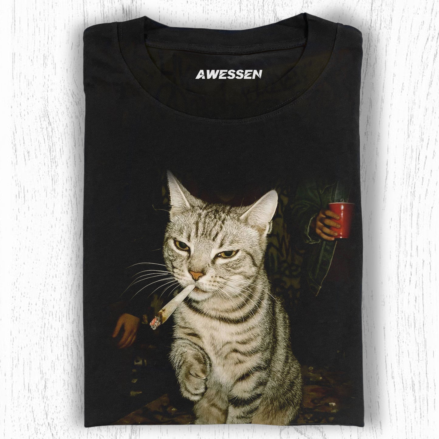 WACKY CAT TEE V2
