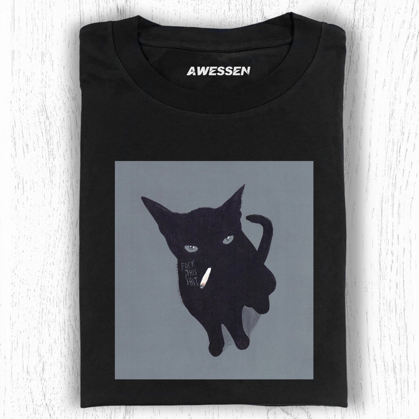WACKY CAT TEE V5
