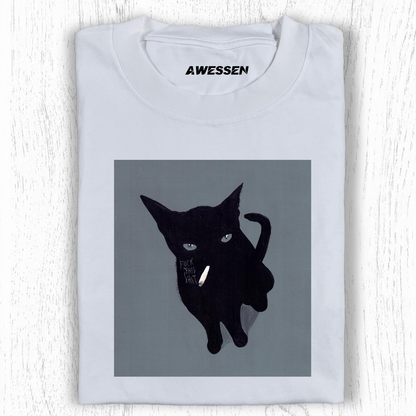 WACKY CAT TEE V5
