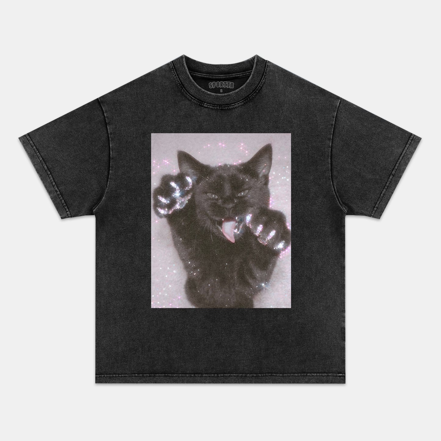 PINK DIAMOND CAT TEE