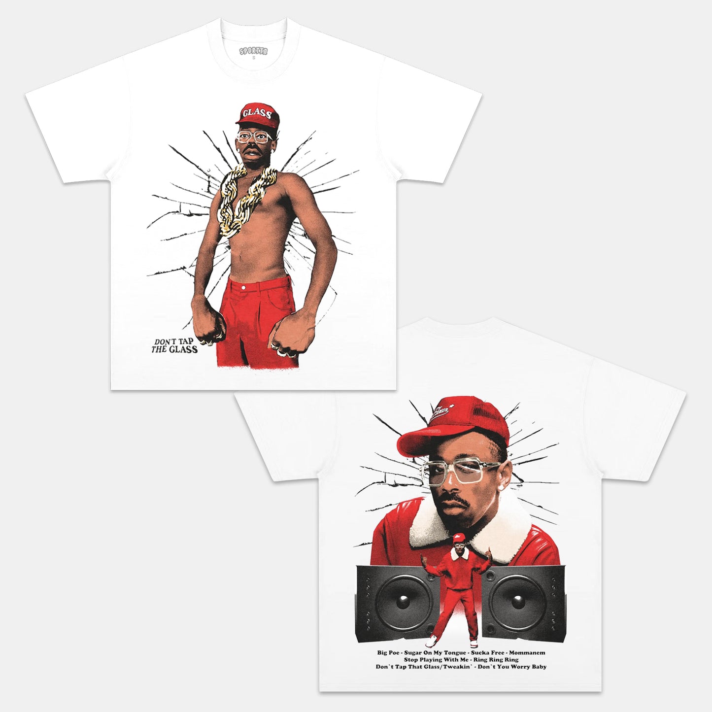 DON’T TAP THE GLASS & TYLER, THE CREATOR V5 TEE