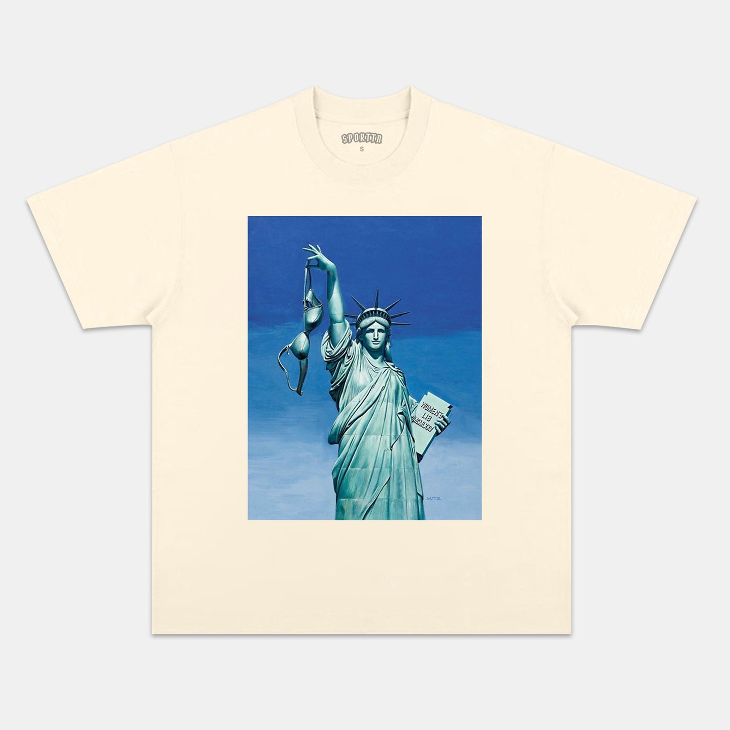 SEXY STATUE OF LIBERTY V2 TEE