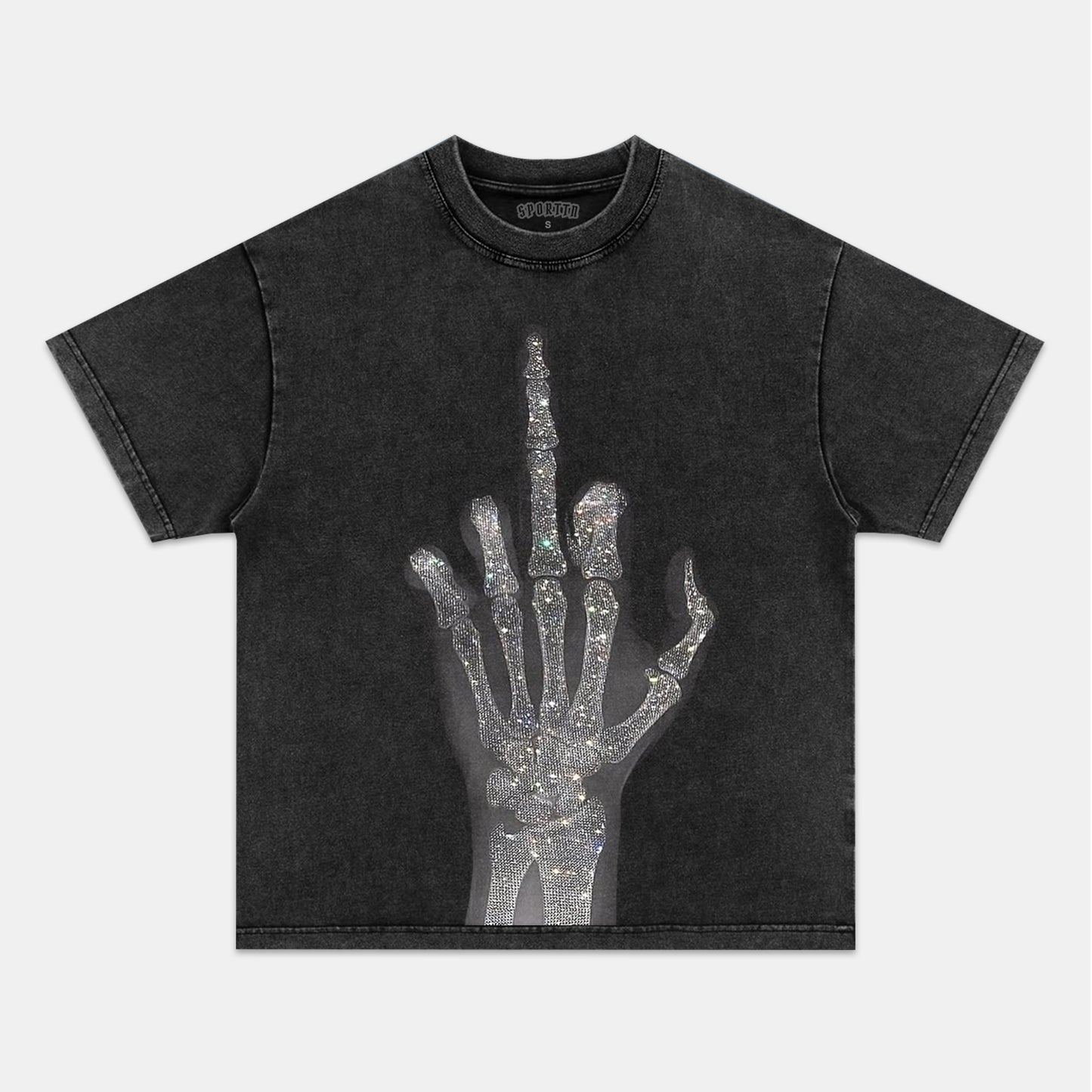 RETRO STREET STYLE & MIDDLE FINGER TEE