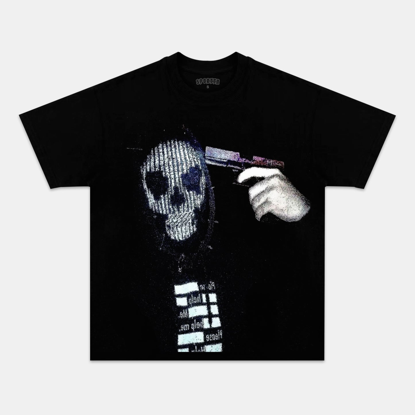 RETRO STREET STYLE & SKELETON TEE