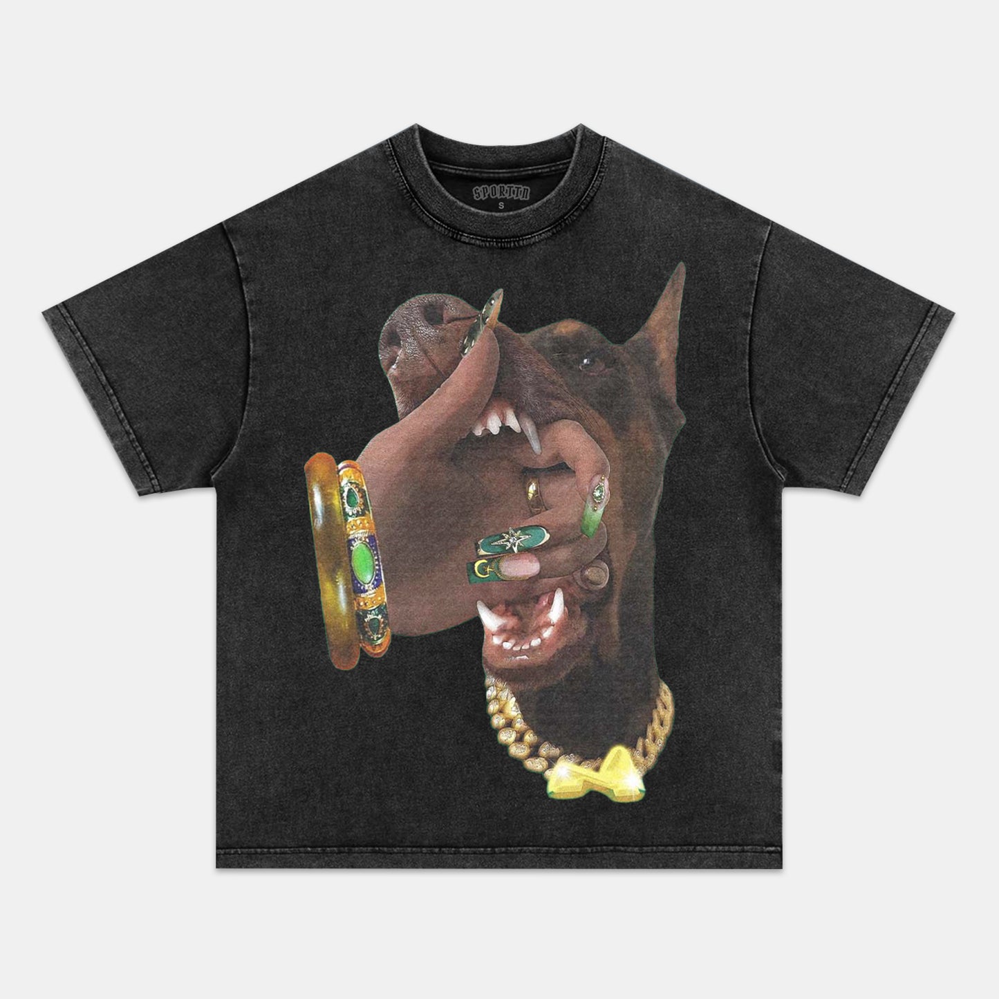 DOBERMAN & NAIL ART TEE
