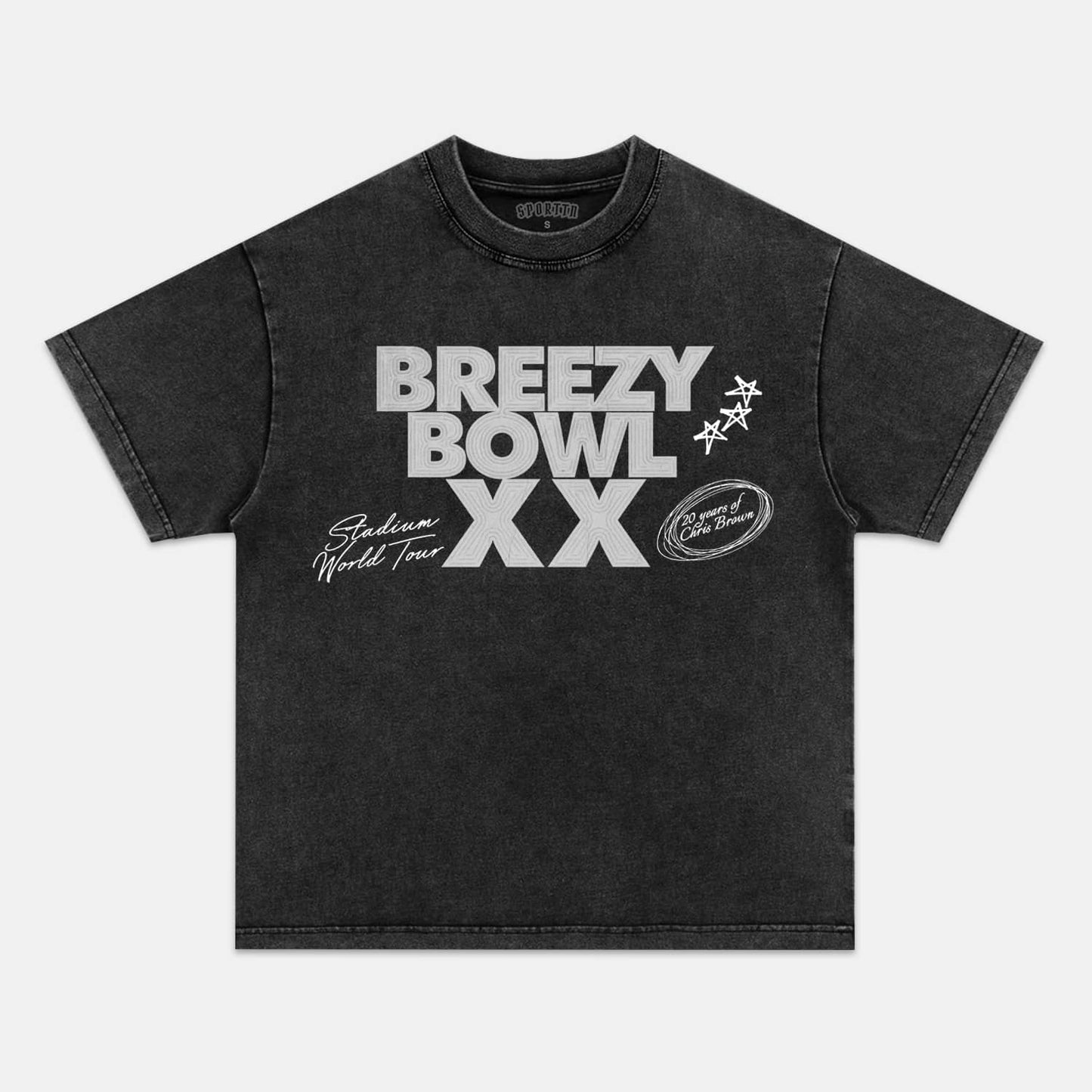 CHRIS BROWN BREEZY BOWL XX TEE