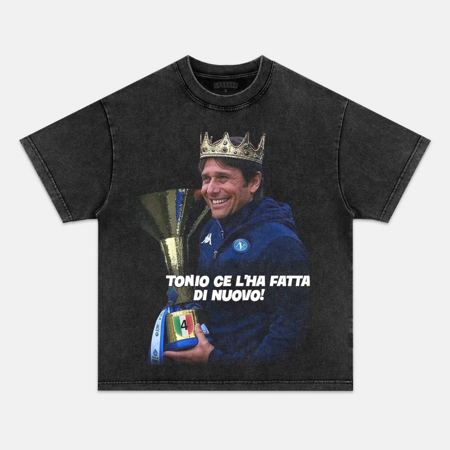 FREECOMPRESS-NAPOLI WIN 4TH SERIE A TITLE TEE. 5.24