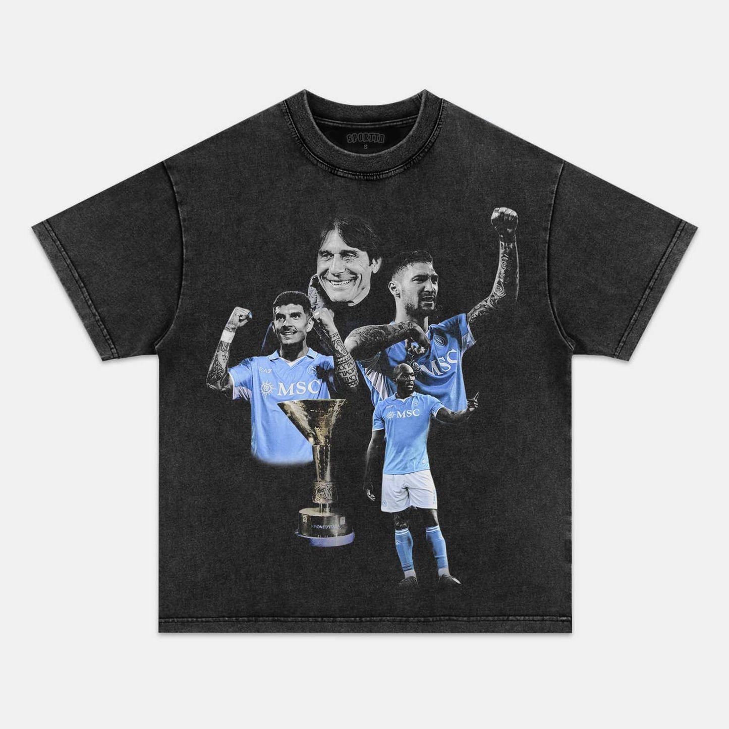 NAPOLI WIN 4TH SERIE A TITLE TEE. 5.24