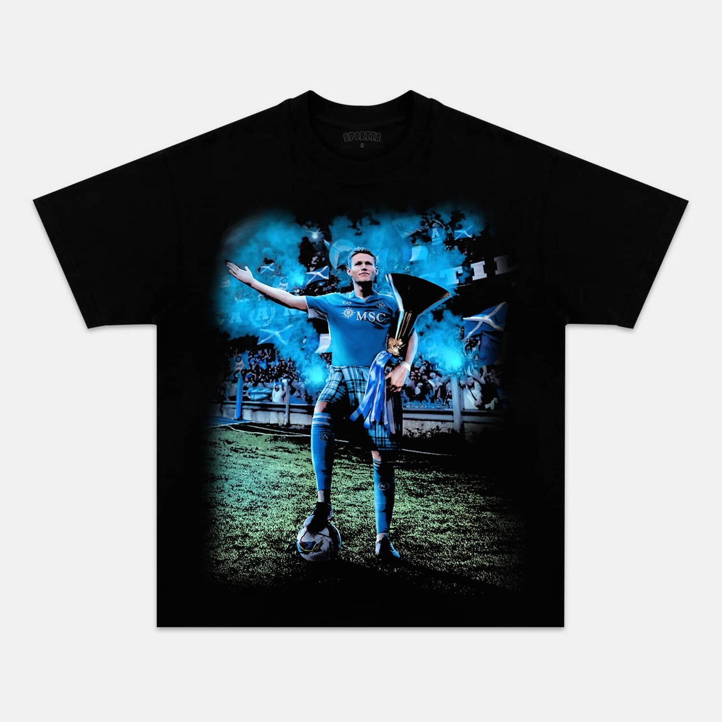 NAPOLI WIN 4TH SERIE A TITLE TEE. 5.24