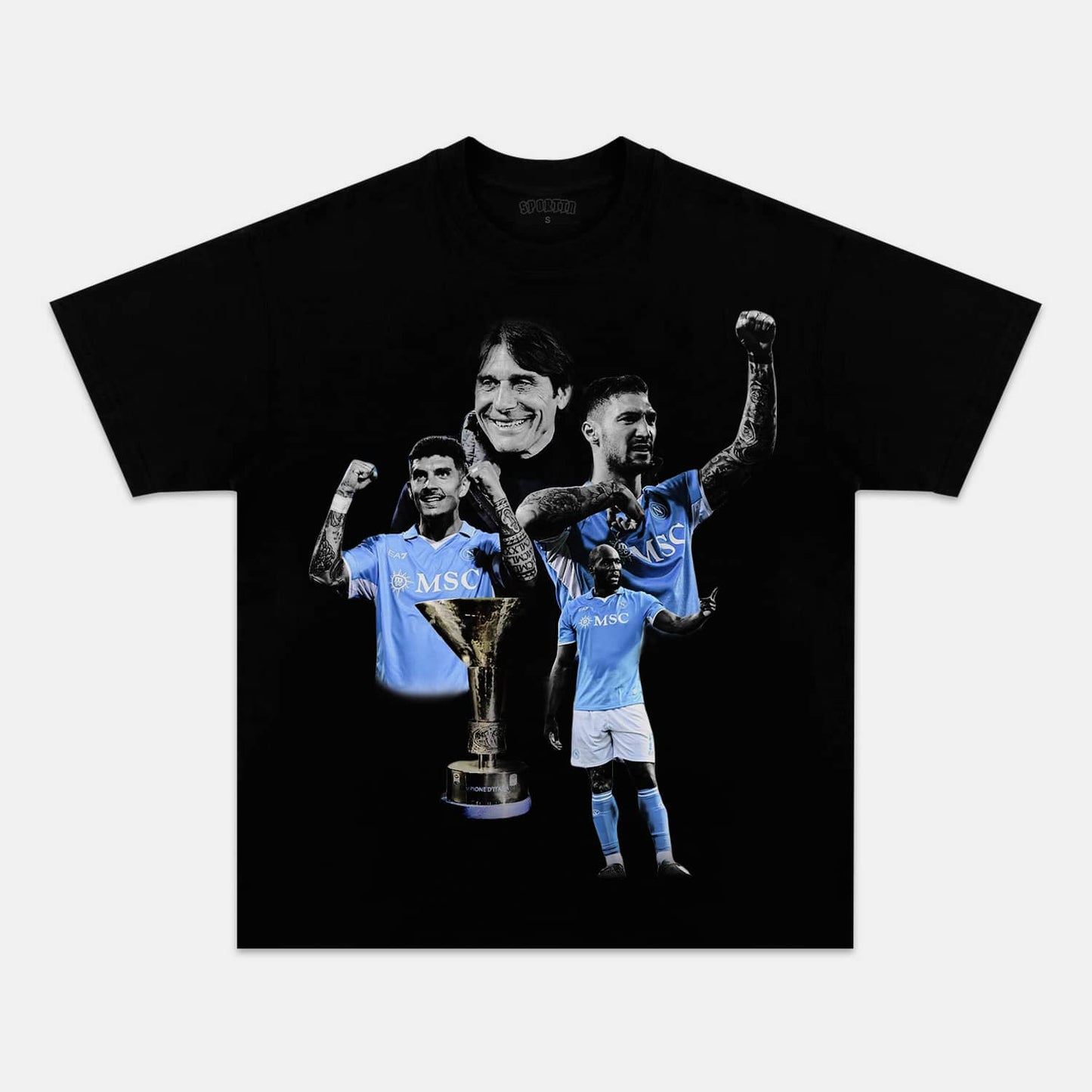 NAPOLI WIN 4TH SERIE A TITLE TEE. 5.24