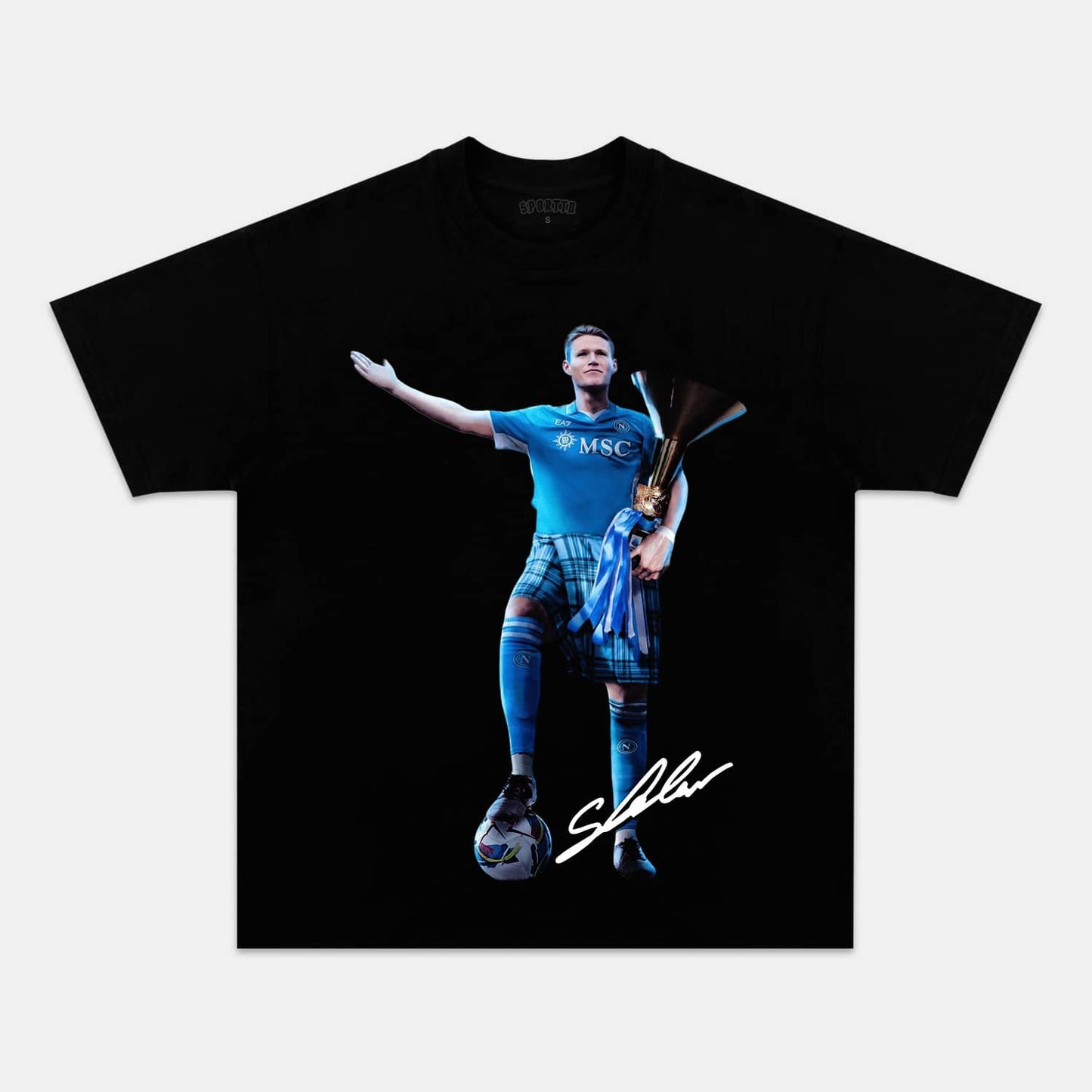 NAPOLI WIN 4TH SERIE A TITLE TEE. 5.24