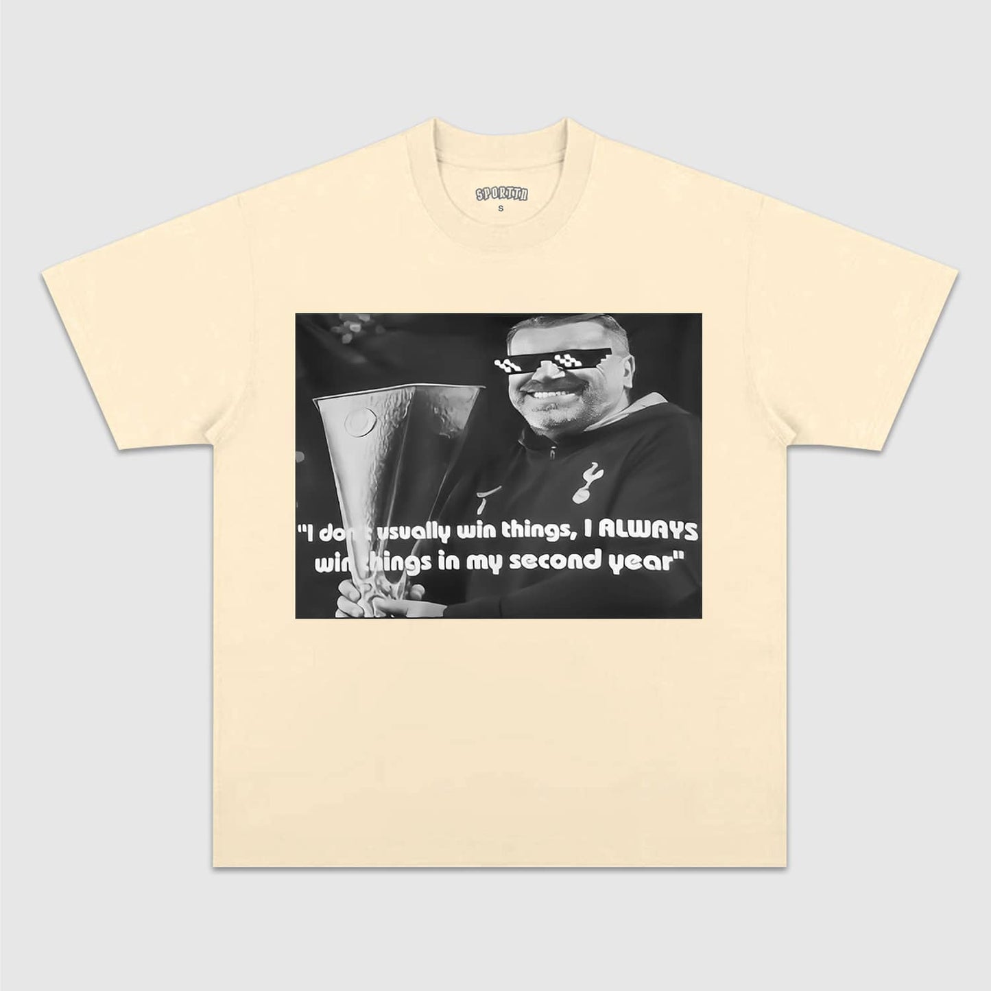 TOTTENHAM WIN THE ENROPA LEAGUE TEE. 5.23