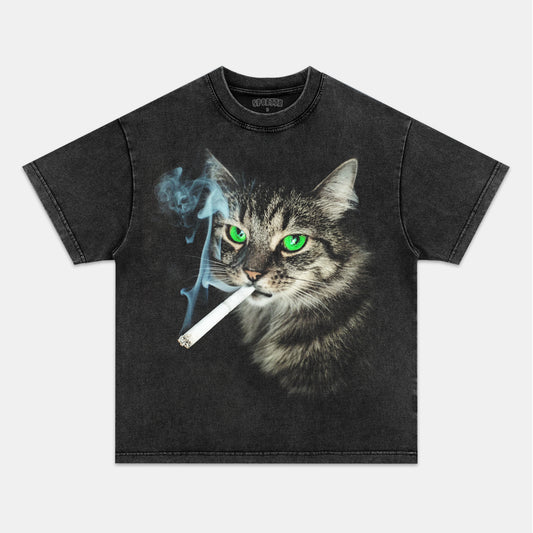 RETRO STREET STYLE & CAT TEE