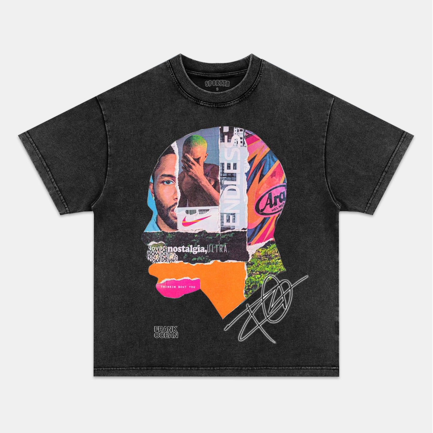 FRANK OCEAN & HEAD COLLAGE TEE