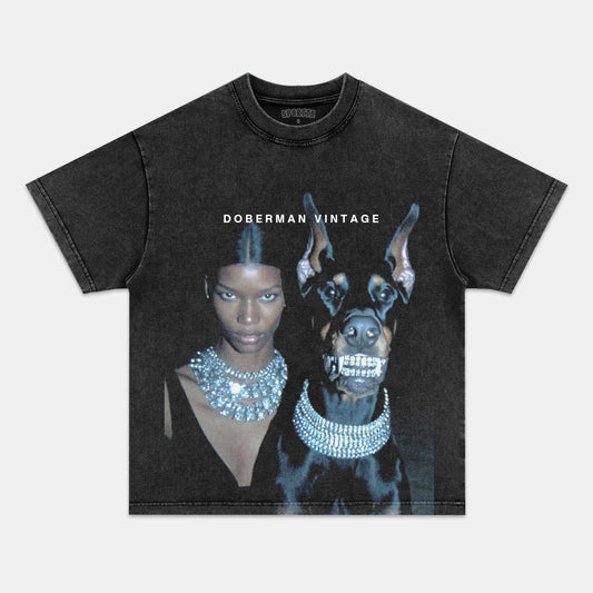 RETRO STREET STYLE & DOBERMAN V4 TEE