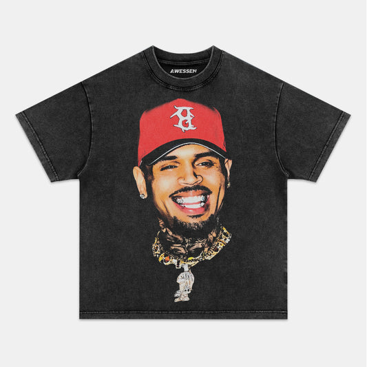 CHRIS BROWN 2025 V6 TEE.