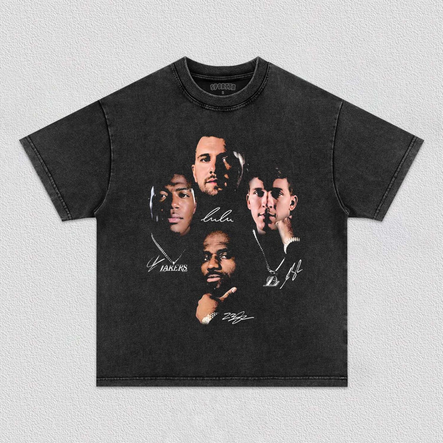 LUKA & JAMES & AUSTIN & RUI LAKERS TEE