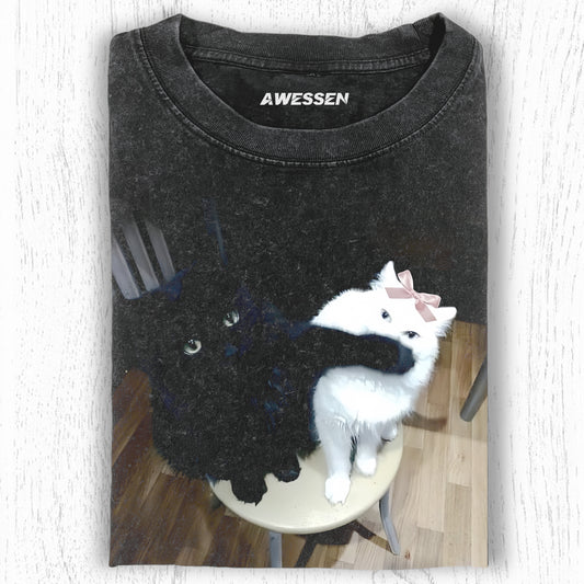 WACKY CAT TEE