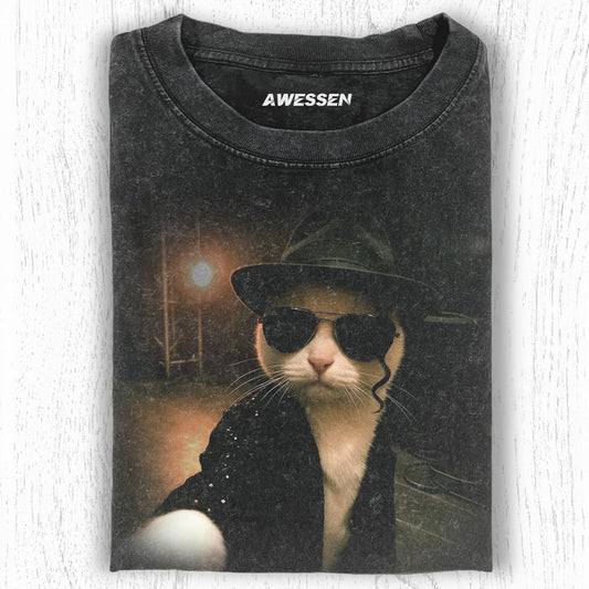 WACKY CAT TEE V4