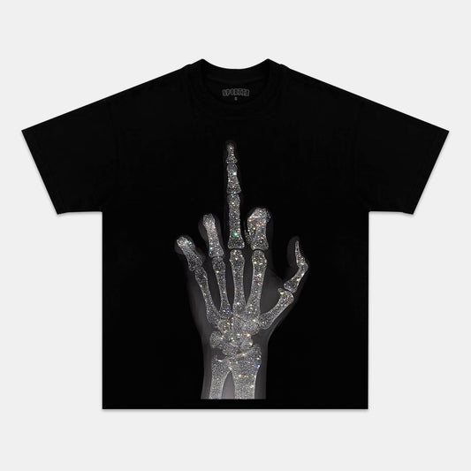 RETRO STREET STYLE & MIDDLE FINGER TEE