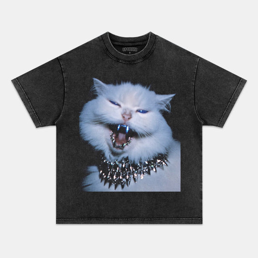 RETRO STREET STYLE & CAT TEE